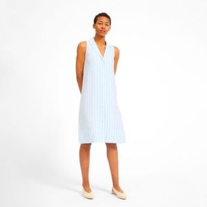 NWT Everlane Linen Sleeveless Shirt Dress - Size 2